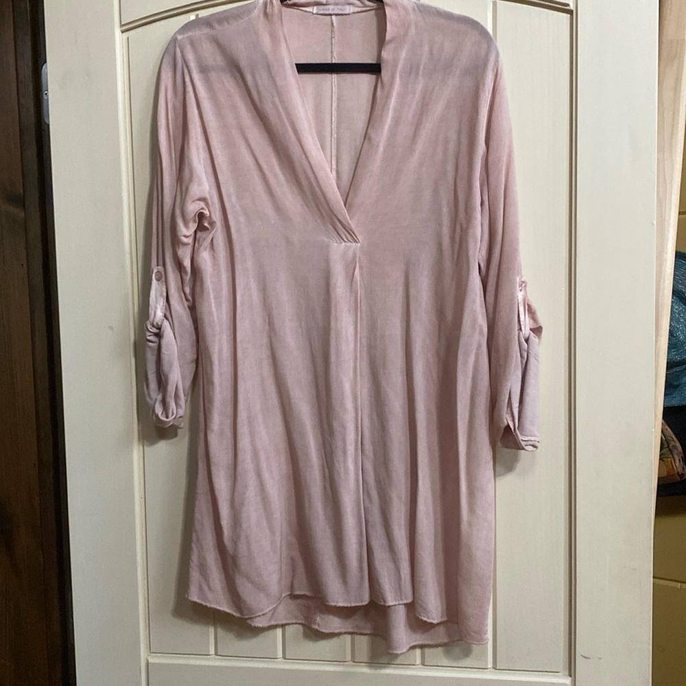 NWOT Made In Italy Tissue Cotton Tunic